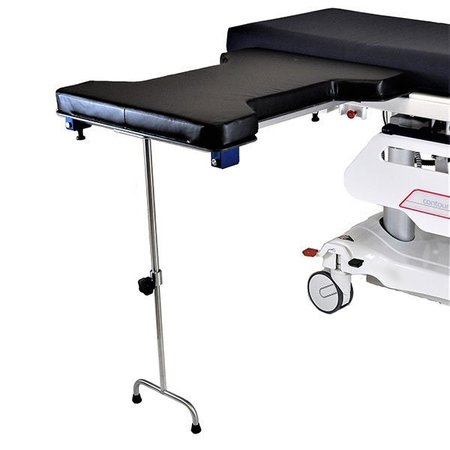MIDCENTRAL MEDICAL Underpad Mount Phenolic Hourglass Surgery Table W/Single Leg MCM337